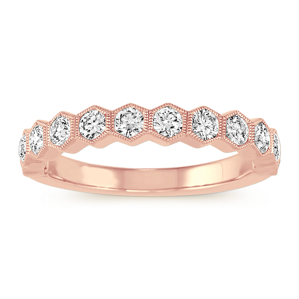 Bezel-Set Diamond Ring