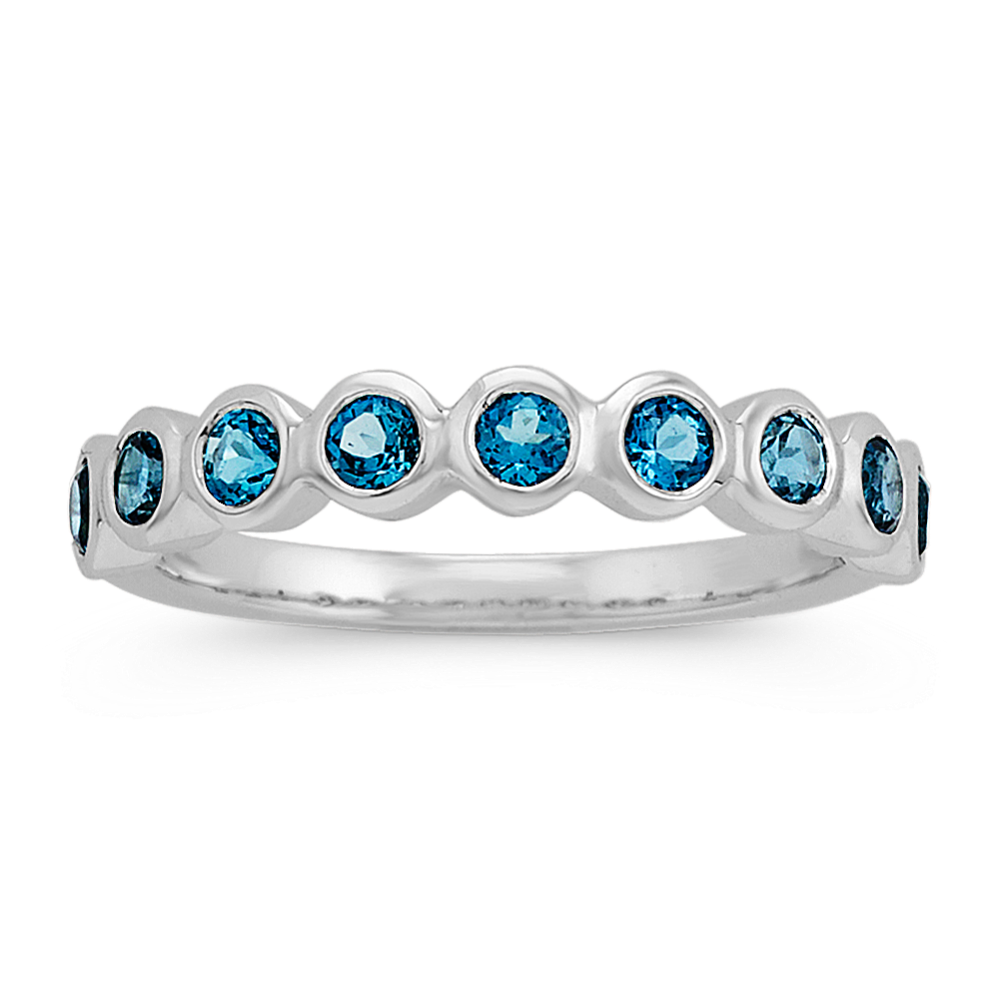 Bezel-Set London Blue Topaz Ring