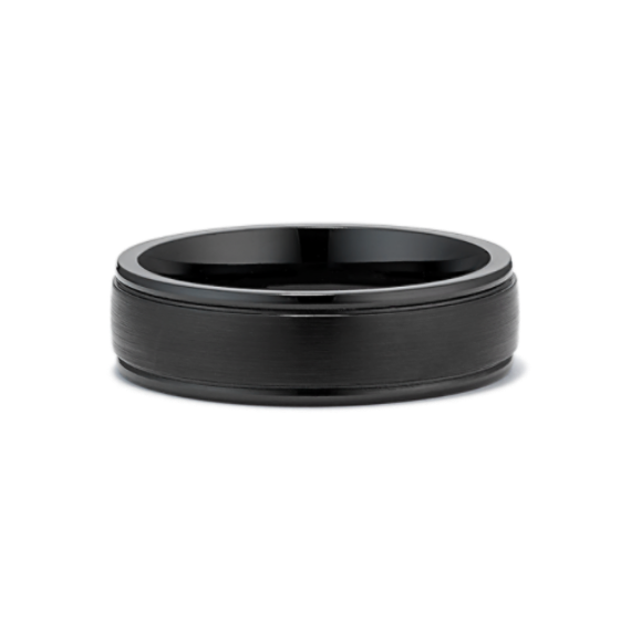 Satin Black Cobalt Band (7mm)