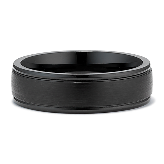 Satin Black Cobalt Band (7mm)