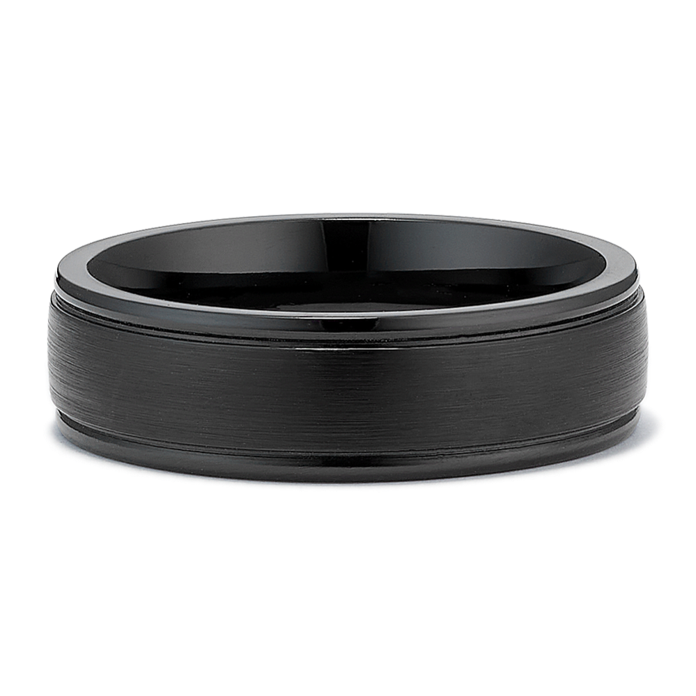 Satin Black Cobalt Band (7mm)