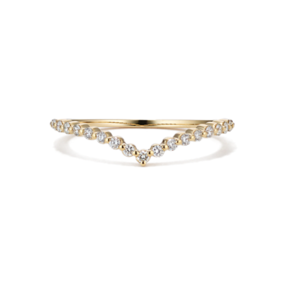 Terra 0.15 tcw Diamond Contour Band