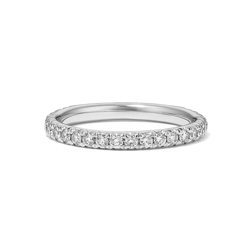 Chantal 0.45 tcw Diamond Pave Band in Platinum
