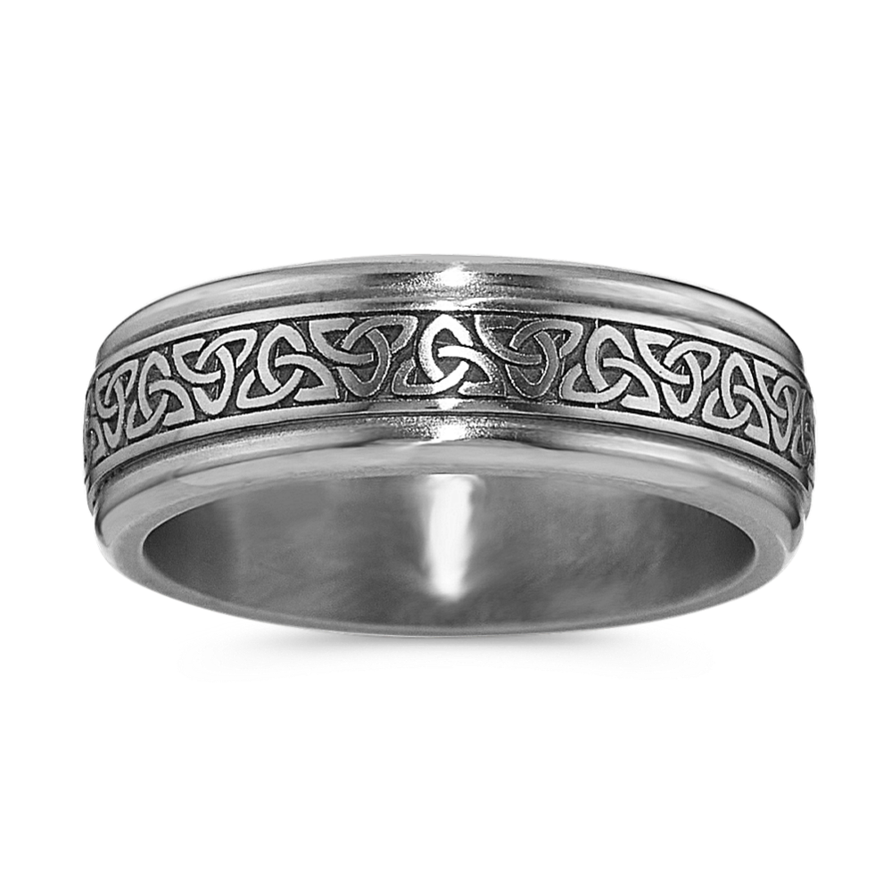 Celtic Knot Tantalum Band (7mm)