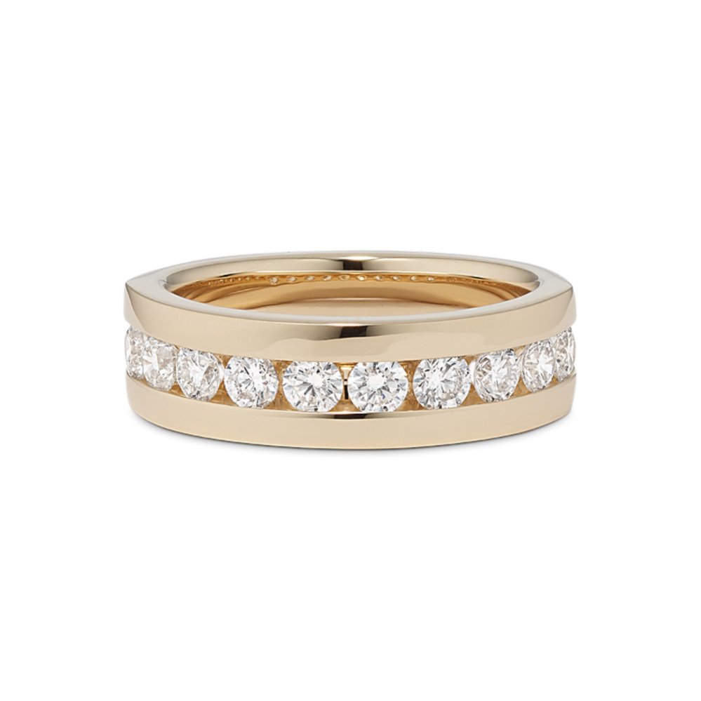 Beck 14K Gold 1.45 tcw Diamond Band (7mm)