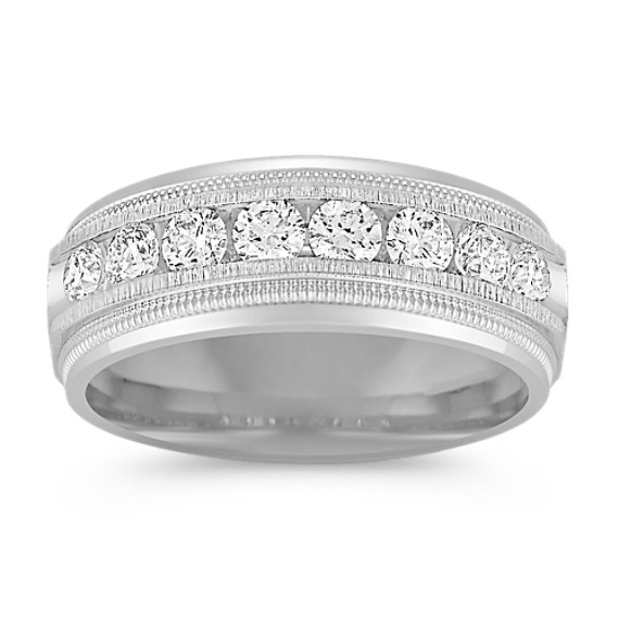 Channel-Set Diamond Ring (8mm)