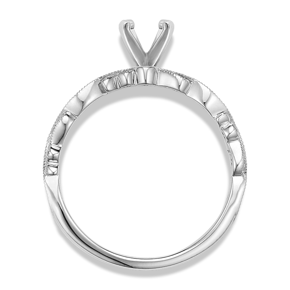 Chantilly Engagement Ring in Platinum | Shane Co.