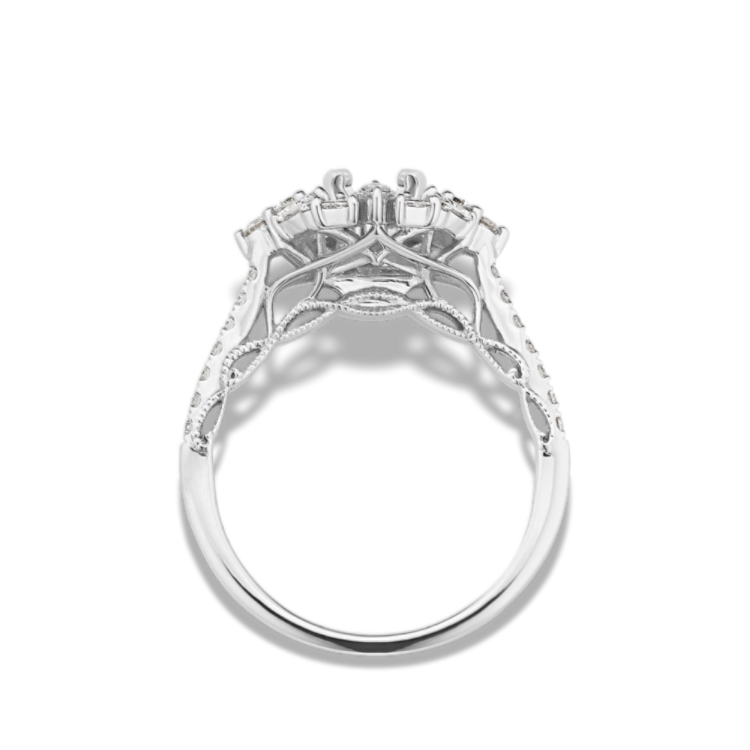 Charisma Diamond Halo Engagement Ring