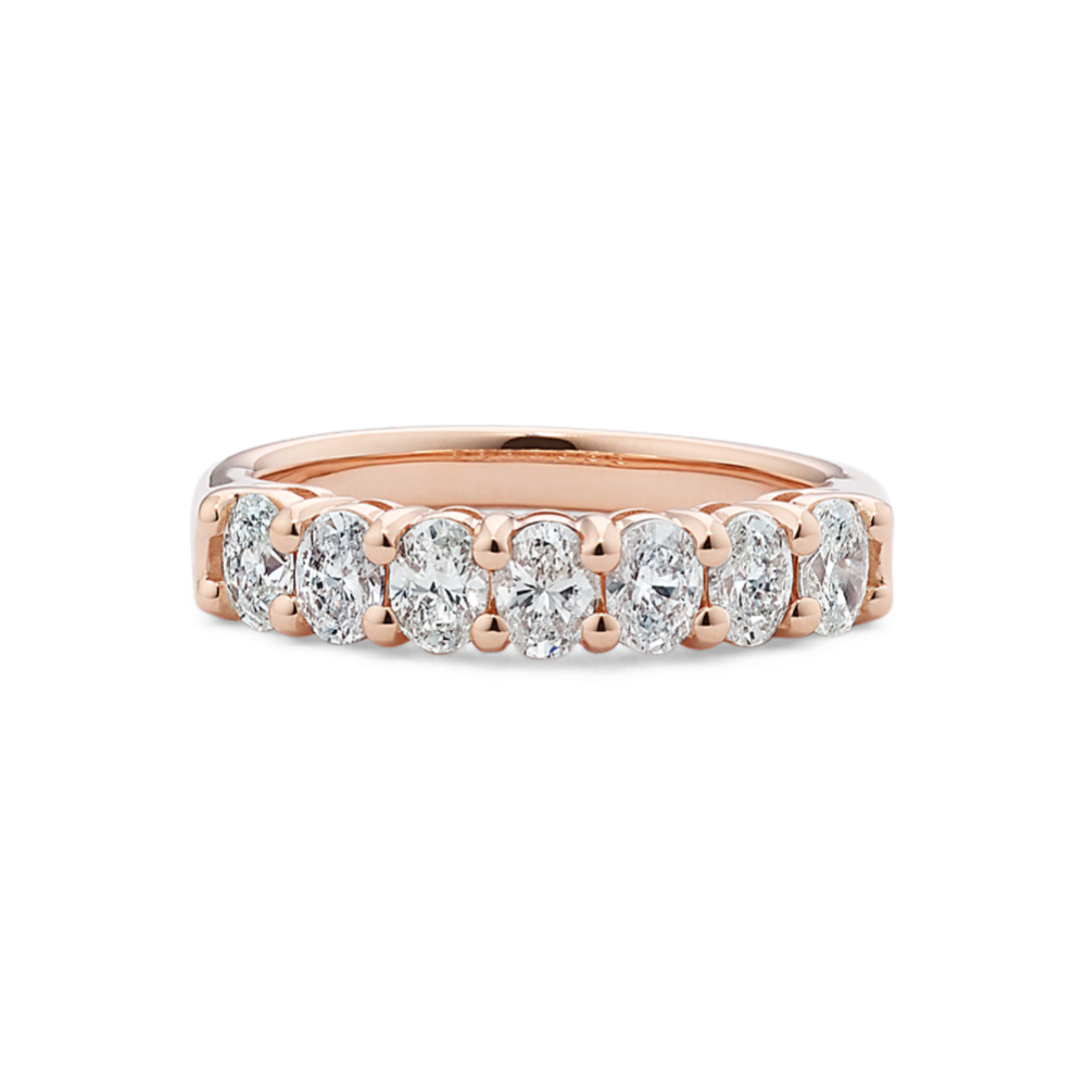 Oval 0.95 tcw Diamond Band