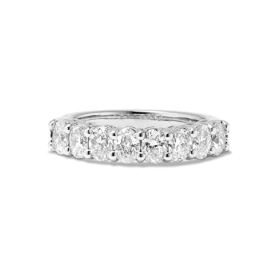 Oval 1.45 tcw Diamond Band