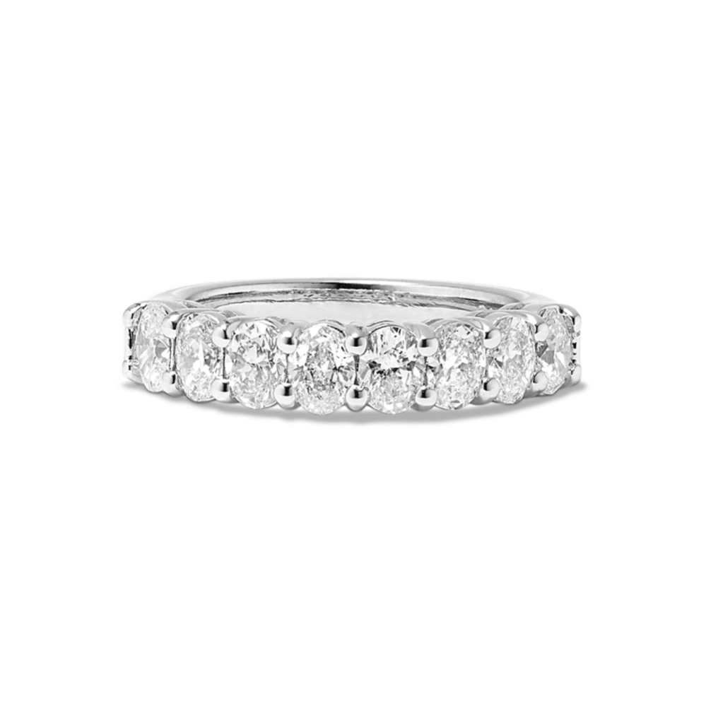 Oval 1.45 tcw Diamond Band