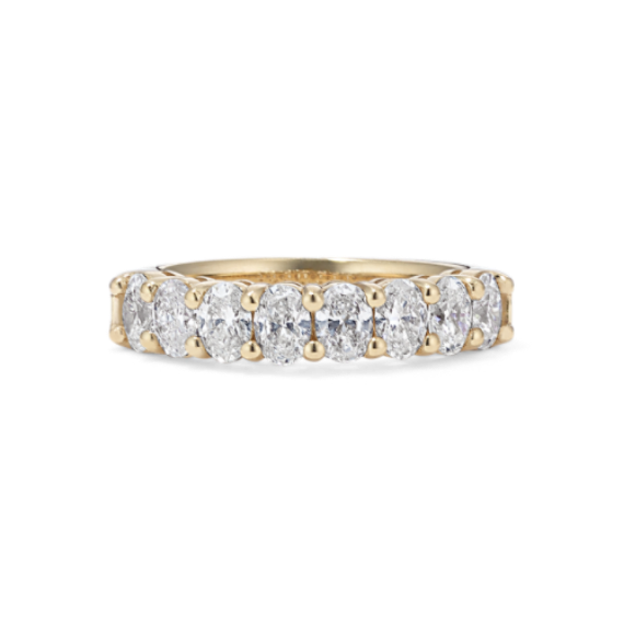 Oval 1.45 tcw Diamond Band