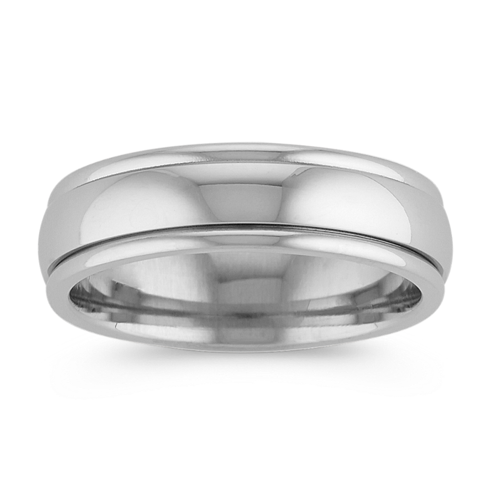 Classic 14k White Gold Band (6mm)