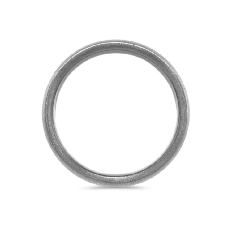 Classic Black Tantalum Mens Ring (7mm)