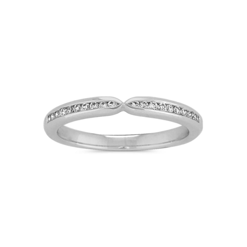 Classic Channel-Set Diamond Wedding Band in Platinum