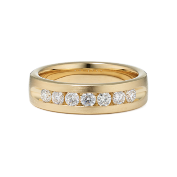 Arden 14K Gold 0.75 tcw Diamond Band (6.5mm) | Shane Co.