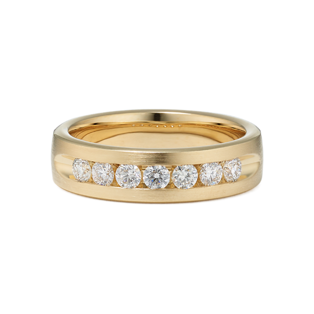 フォーシスアンドカンパニー ブライダルインナー D65 64 Arden 14K Gold 0.75 tcw Diamond Band (6.5mm) | Shane Co.