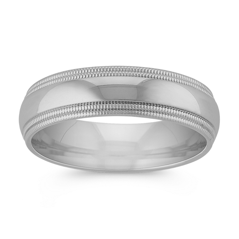 Classic Comfort Fit Mens Ring (6mm)