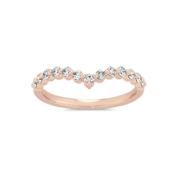 Terra 0.30 tcw Diamond Contour Band