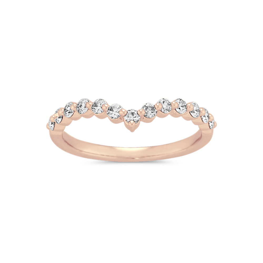 Terra 0.30 tcw Diamond Contour Band