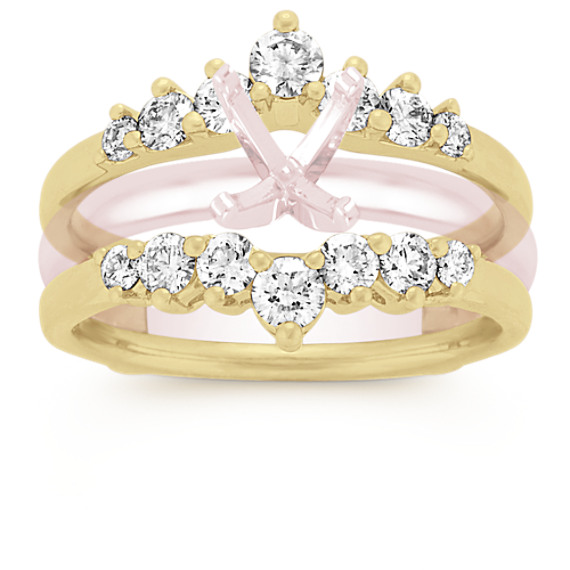 Classic Diamond Engagement Ring Guard