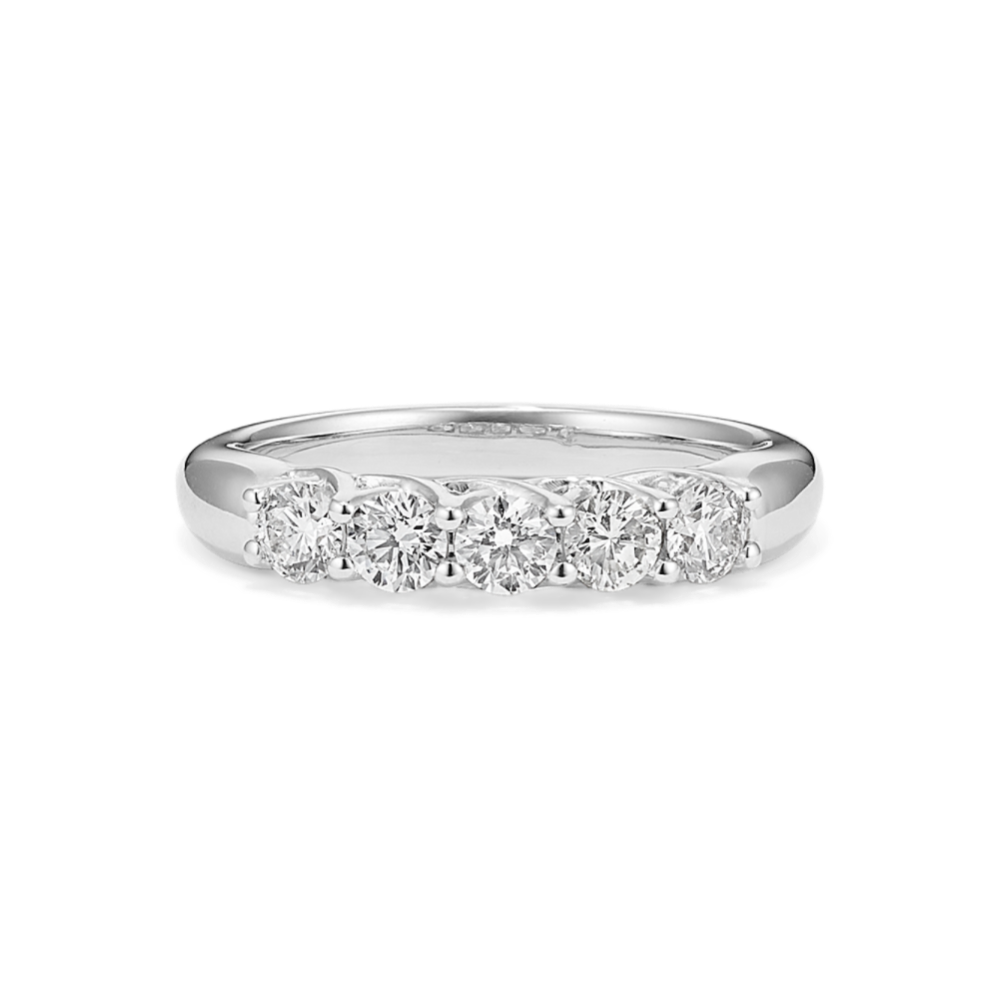 Trellis 0.70 tcw Diamond Band in Platinum