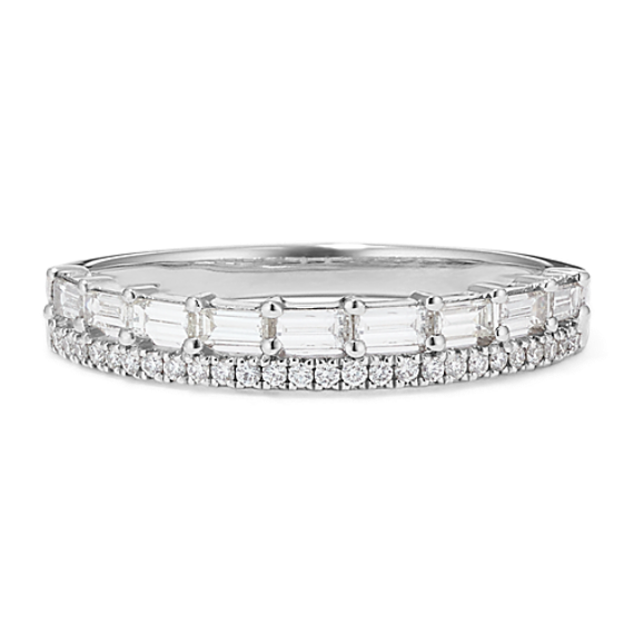 Margaret Double Row Diamond Band