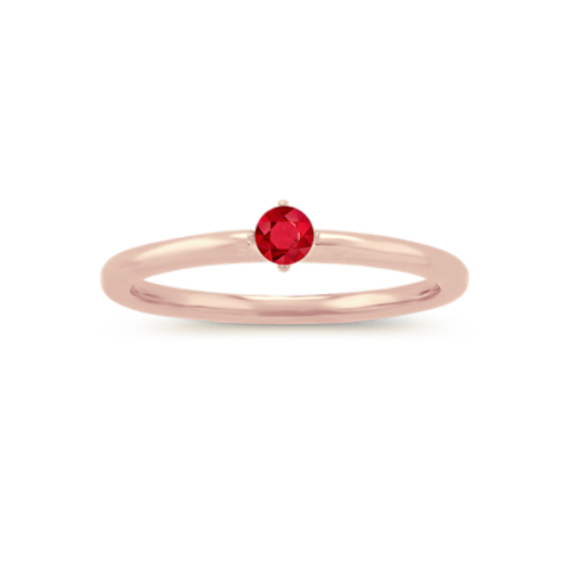Solitaire Pick-Your-Gem Ring (3mm)