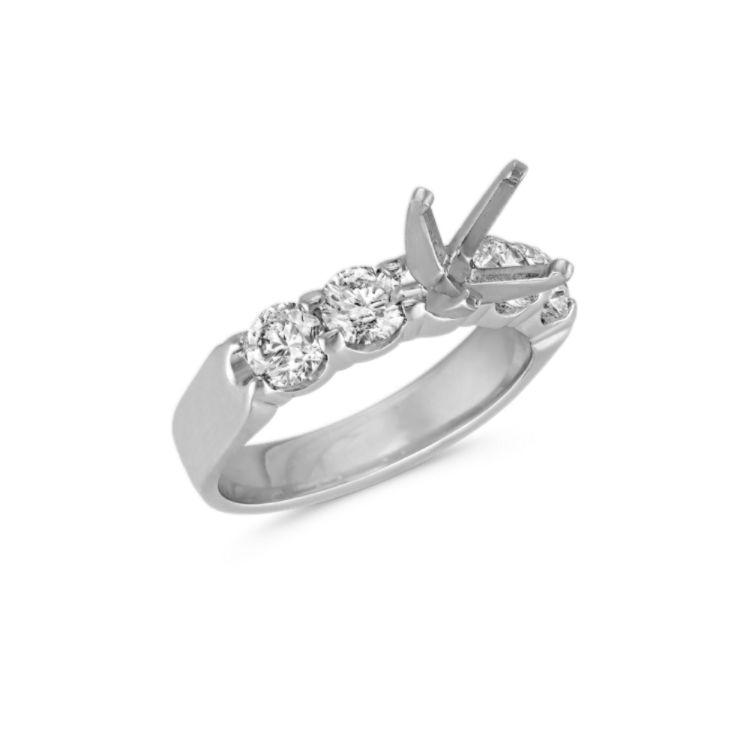 1.72 ct. Natural Diamond Engagement Ring in Platinum