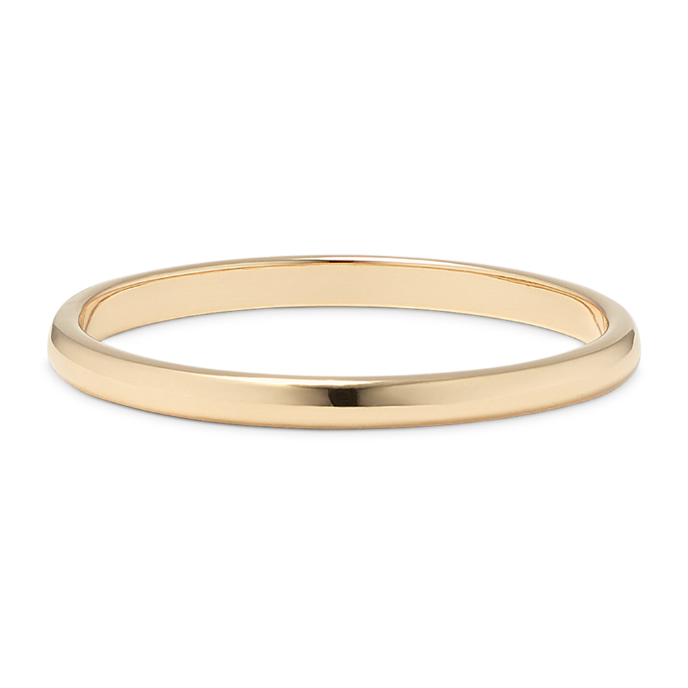 14K Yellow Gold Band (2mm)