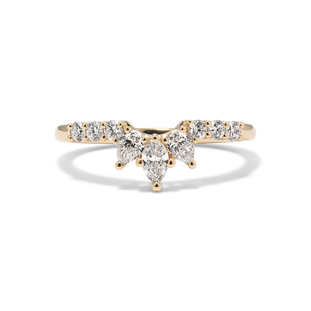 Clover Diamond Contour Band