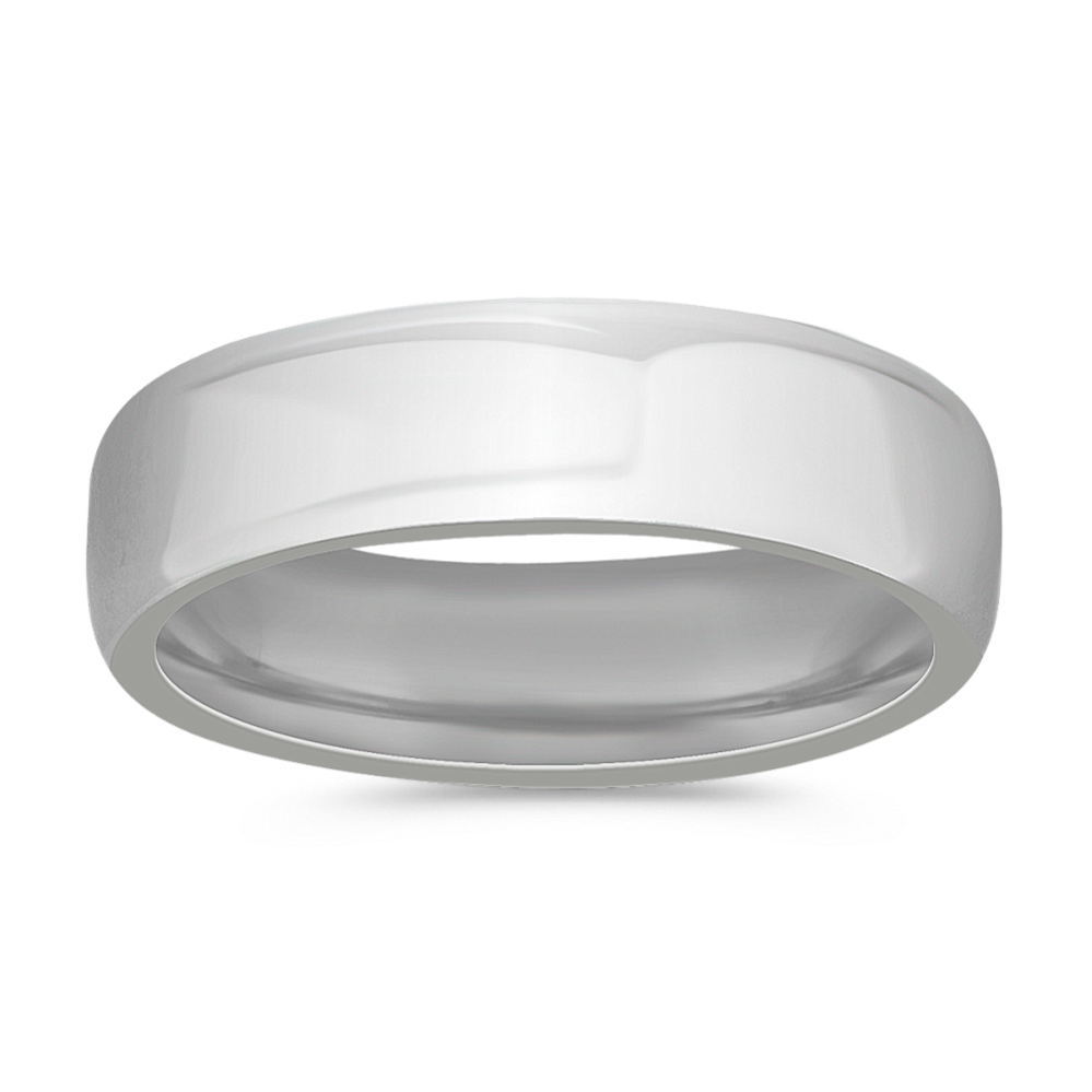 Cobalt Comfort Fit Ring (6.5mm)