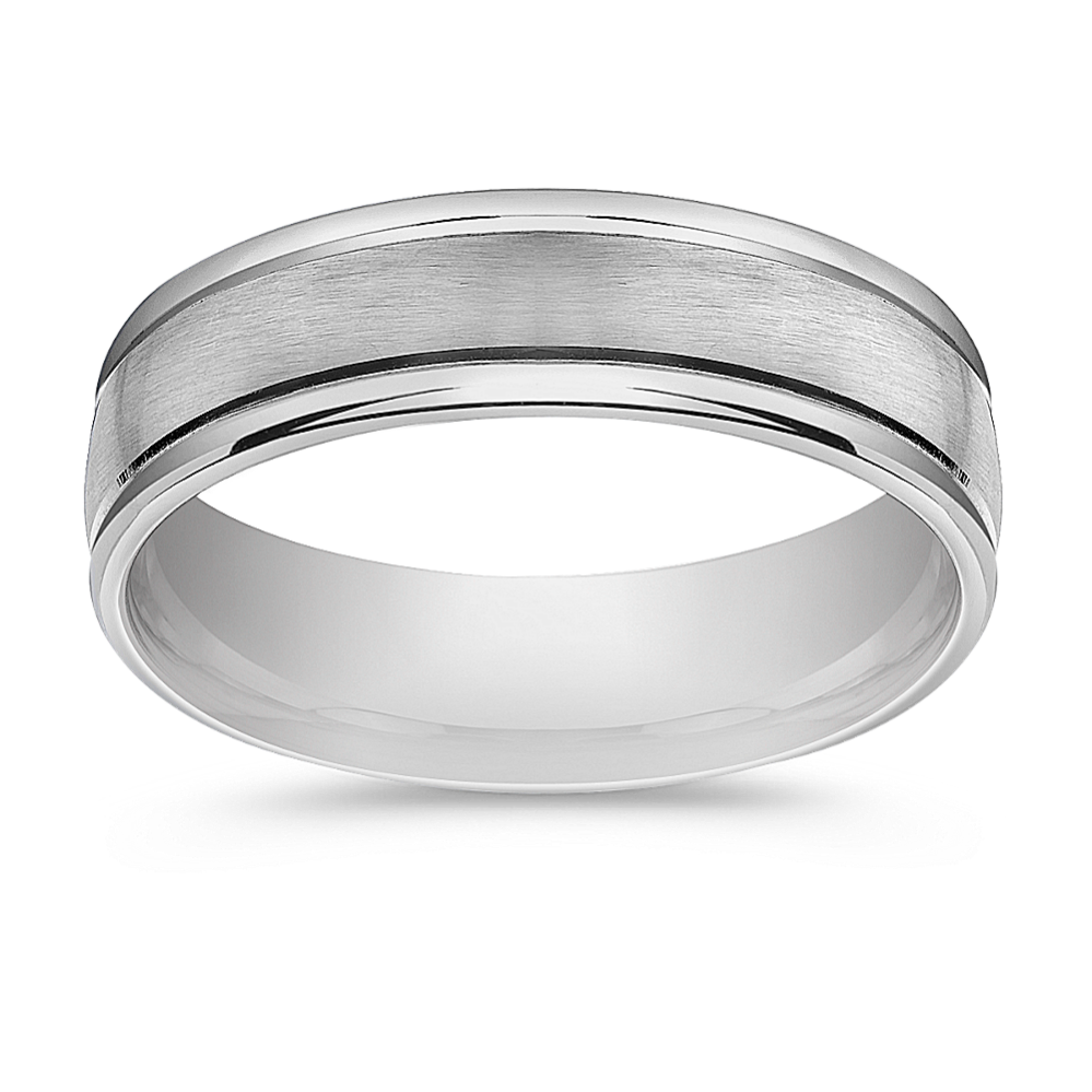 Cobalt Comfort Fit Ring (6mm)