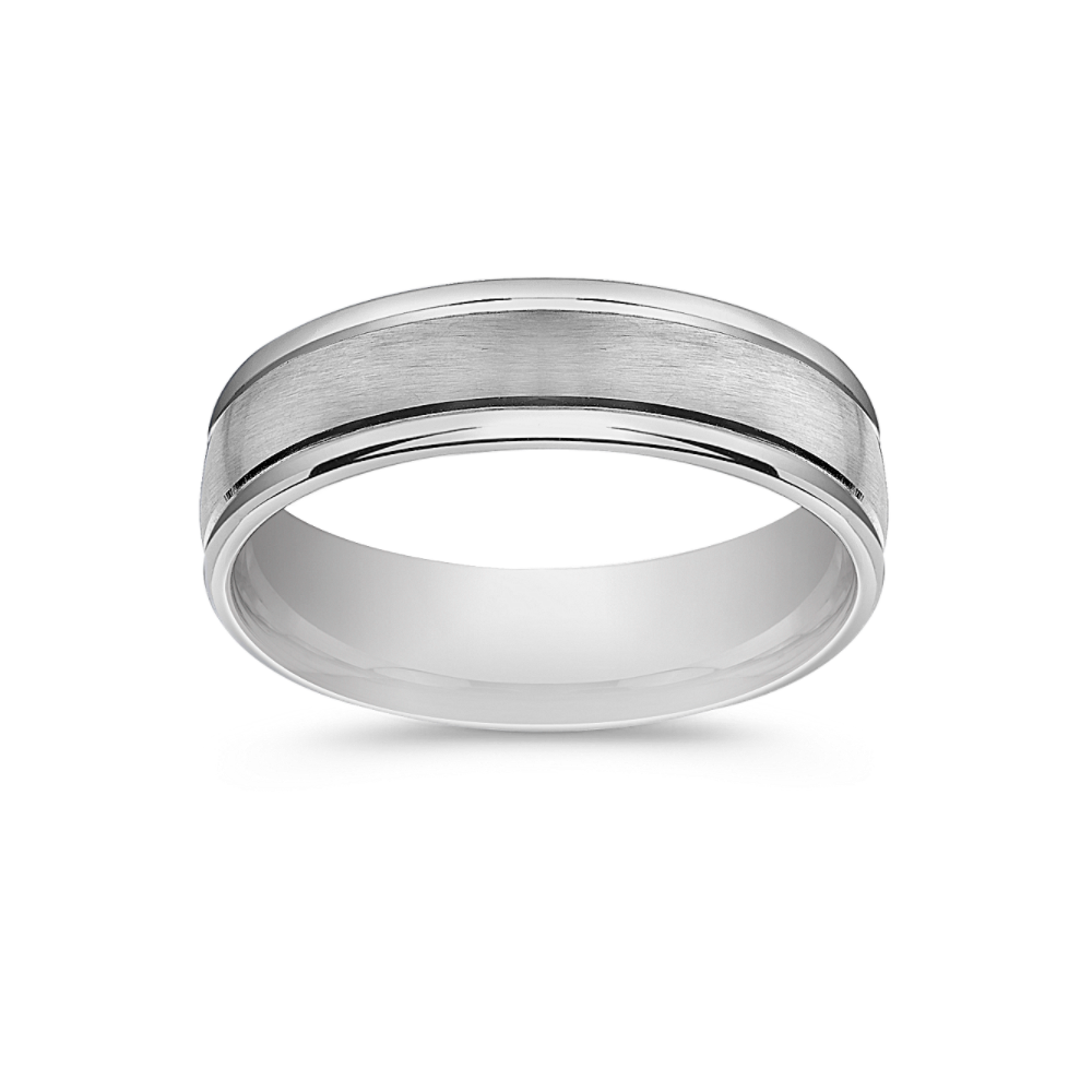 Cobalt Comfort Fit Ring (6mm)