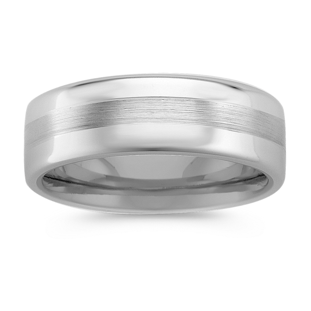 Cobalt Comfort Fit Ring (7.5mm)