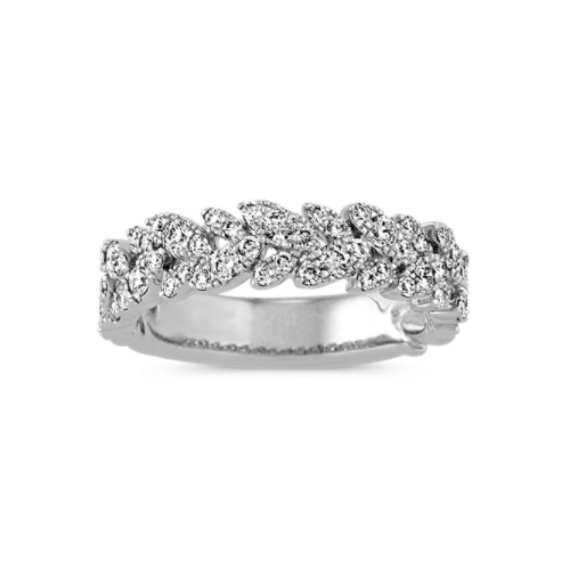 Diamond Leaf Band | Shane Co.