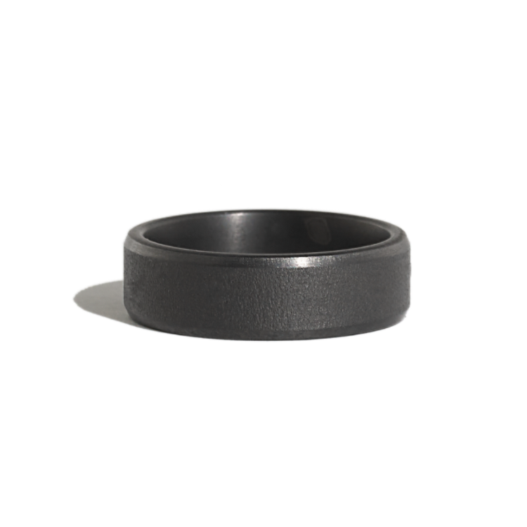 Contemporary Wedding Band in Tantalum (7mm)