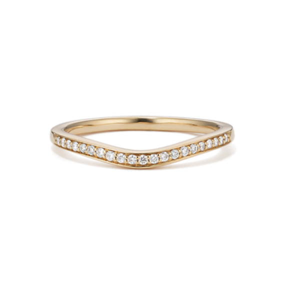 Audrina Diamond Contour Band