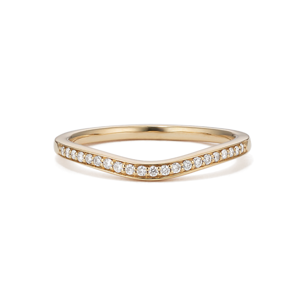 Audrina Diamond Contour Band