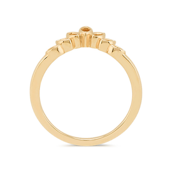 Contour Wedding Band in 14k Yellow Gold | Shane Co.