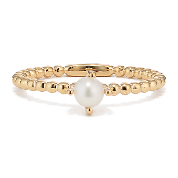 Cultured Freshwater Pearl Beaded Ring