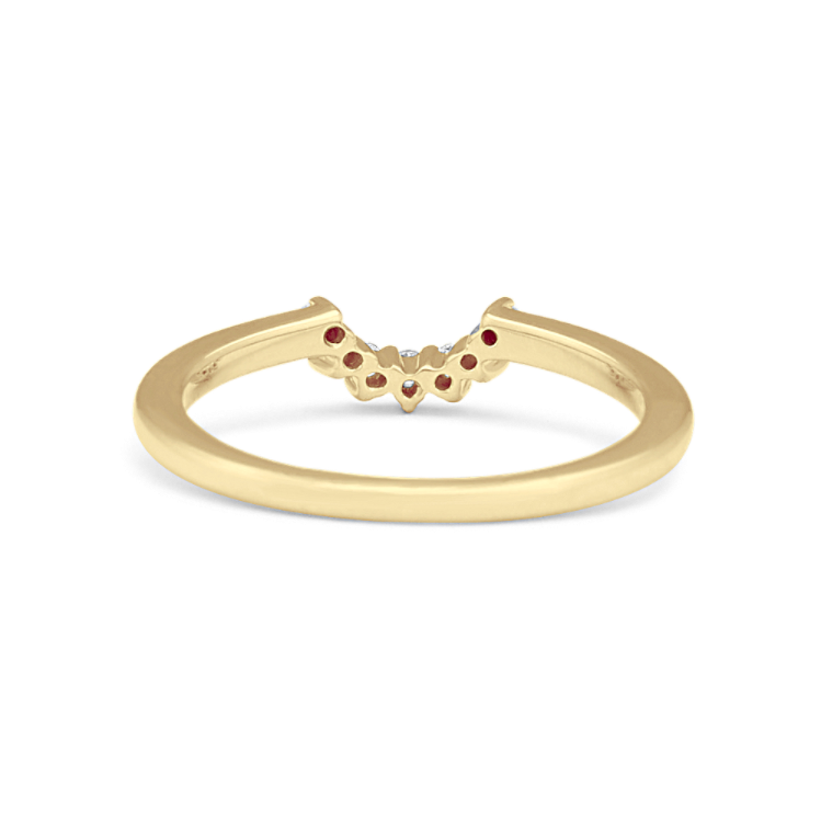 Arden - Soft Rounded Contour Band in Your Choice of 14K Gold – Midwinter  Co. Alternative Bridal Rings and Modern Fine Jewelry