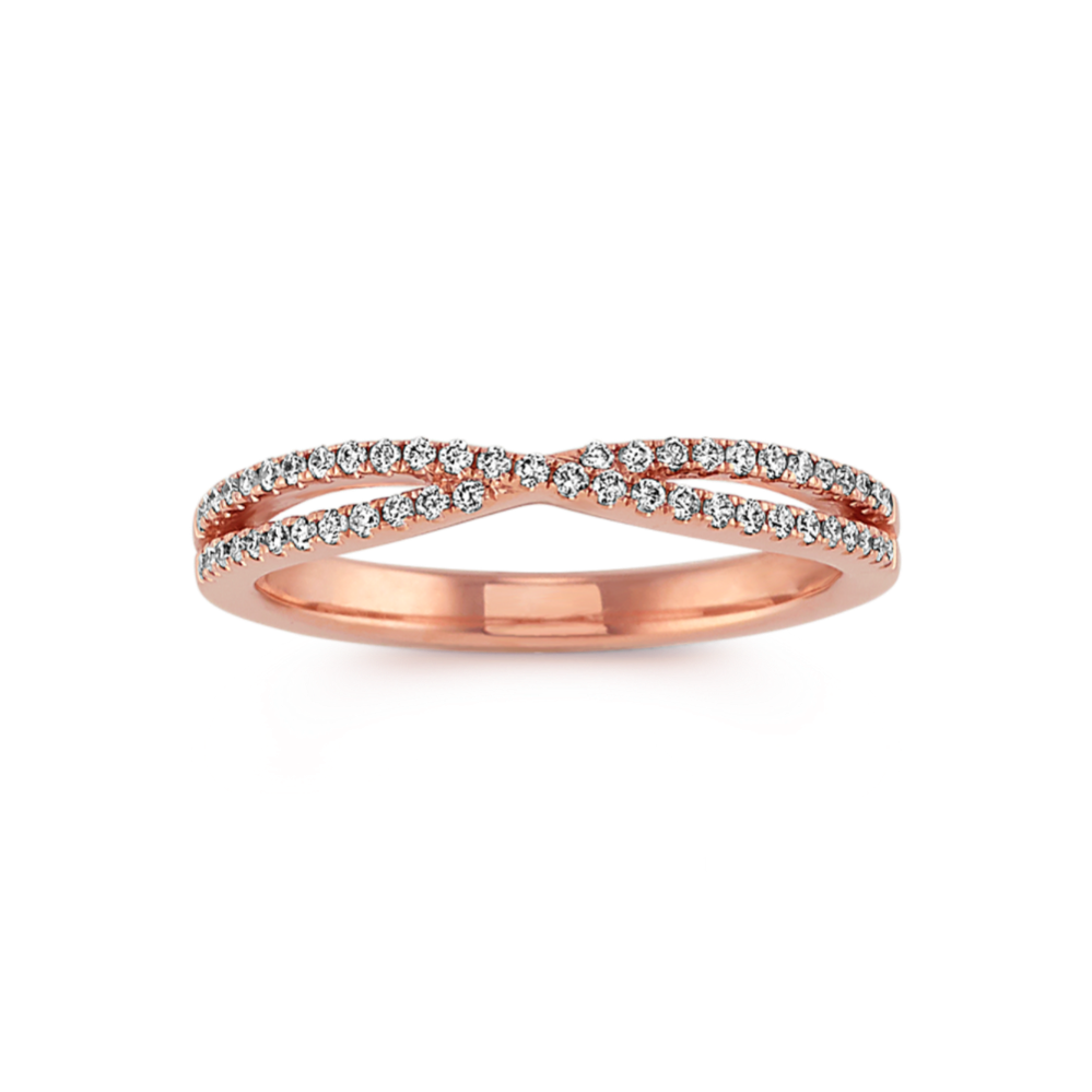 Crossroads Diamond Pave Band