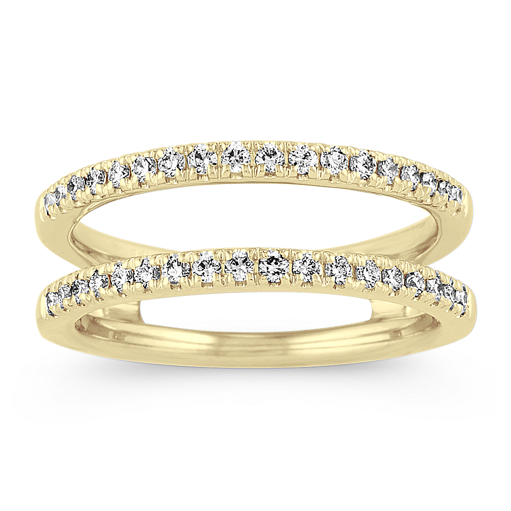 Elegant Engagement Ring Guard Gold: Protecting Your Symbol of Love