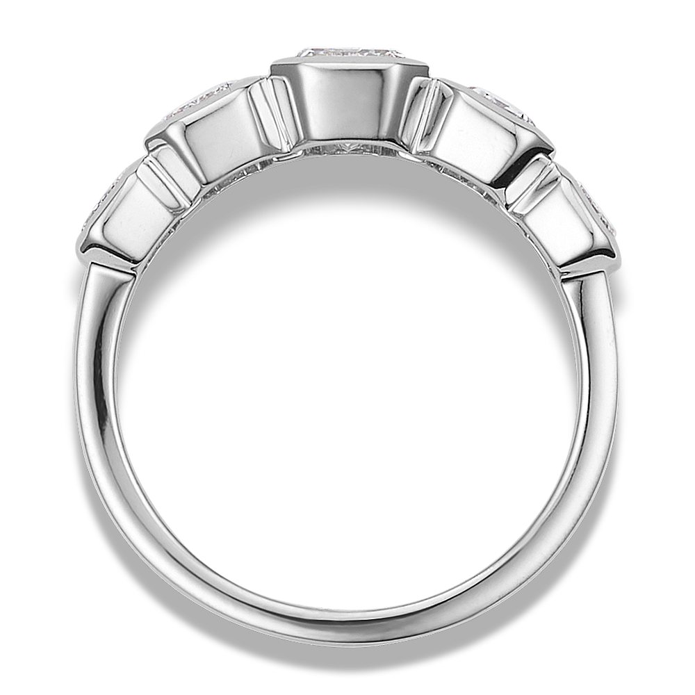 Tesoro Diamond Ring in 14K White Gold Shane Co.