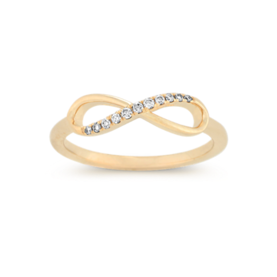 Diamond Pave Infinity Ring