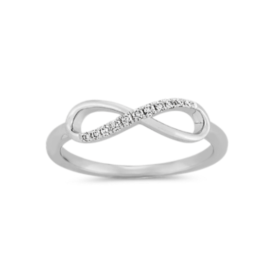 国内発・送関込☆KING ICE☆White Gold Infinity Ring - 7 Row 国内発・送関込☆KING ICE☆White Gold Infinity Ring - 7 Row