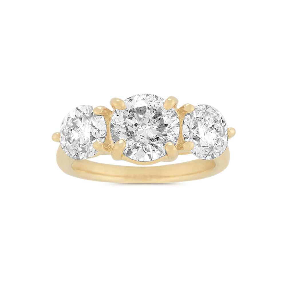 Joy Three-Stone 4 tcw Diamond Ring