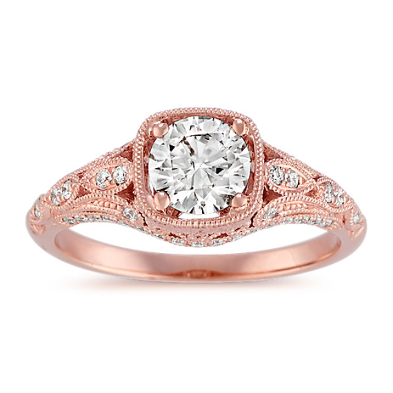Diamond Vintage Engagement Ring