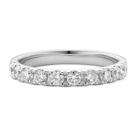 Scout Diamond Wedding Band in 14k White Gold